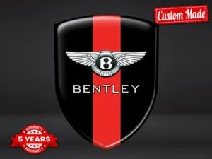 Bentley Domed Decals Sticker Car Max Resilient Pro Look